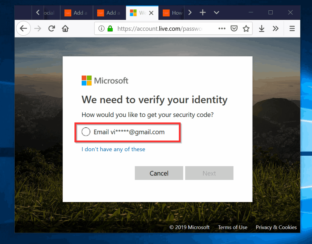 Comment changer le mot de passe Outlook