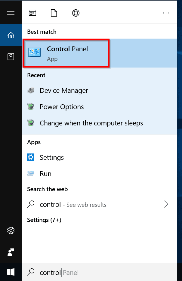 Méthode 2 : Modifier le délai d'expiration de l'écran de verrouillage de Windows 10 à partir du Panneau de configuration