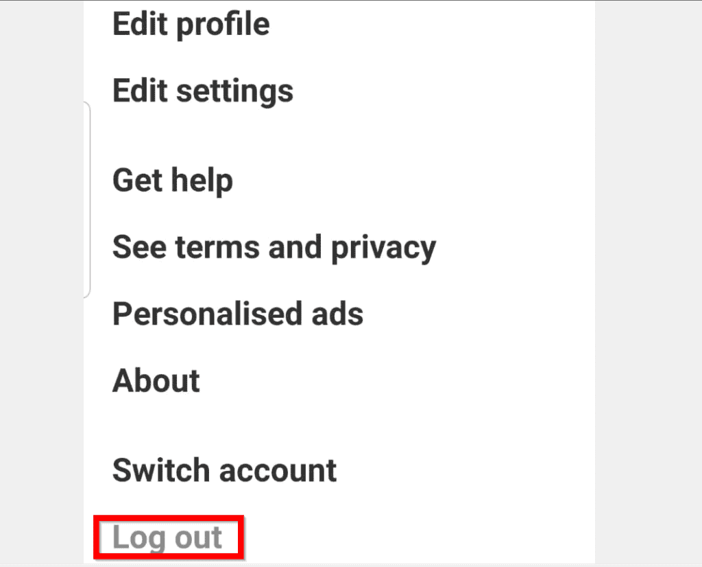 How to Logout of Pinterest App for Android