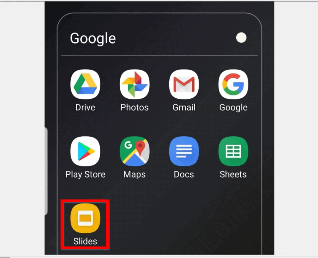 Comment insérer un GIF dans Google Slides depuis Android ou iPhone