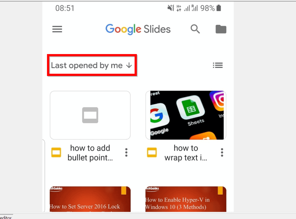 Comment changer les couleurs du thème dans Google Slides à partir de l'application