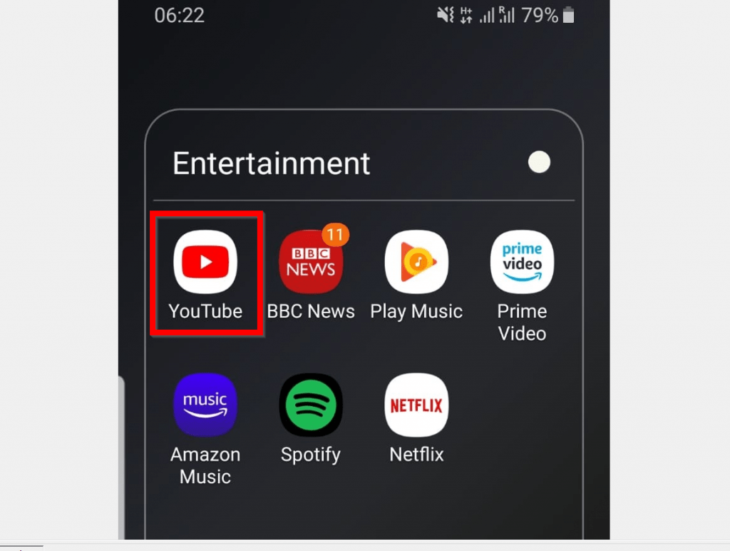 Comment se déconnecter de l'application YouTube pour Android