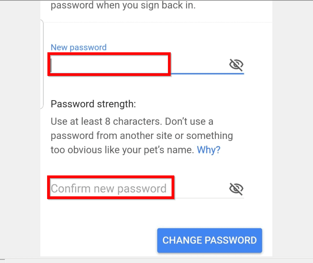 Comment changer le mot de passe YouTube à partir de l'application YouTube