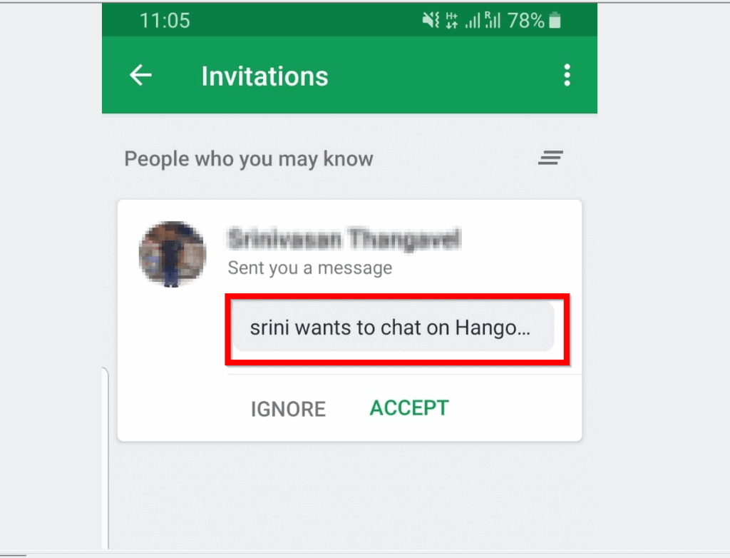 Comment bloquer quelqu'un sur Google Hangouts depuis l'application Android