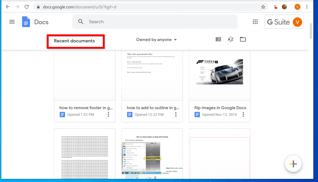 Comment supprimer le pied de page dans Google Docs à partir d'un PC