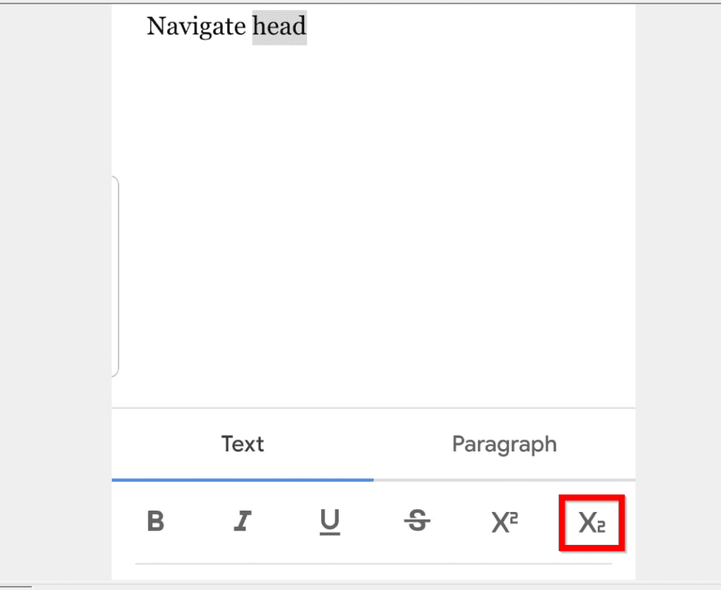 Comment faire un indice dans Google Docs à partir de l'application Google Docs