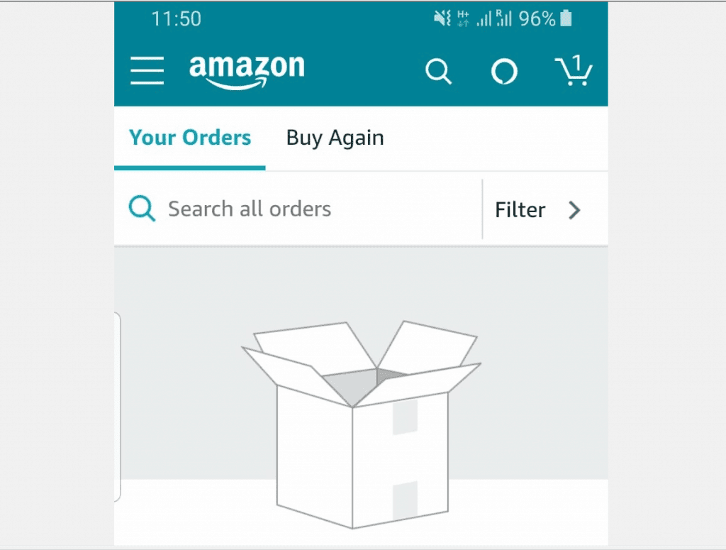 Comment annuler une commande Amazon depuis l'application