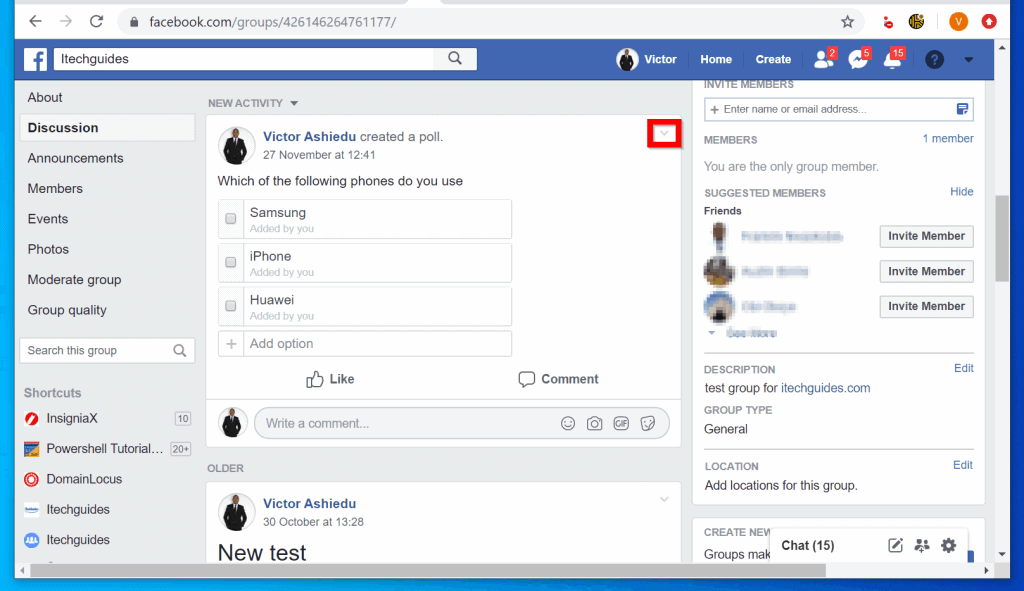 Comment désactiver les commentaires sur les publications Facebook à partir d'un PC
