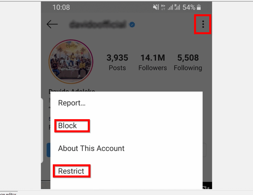 Comment bloquer des personnes sur Instagram à partir de l'application Instagram