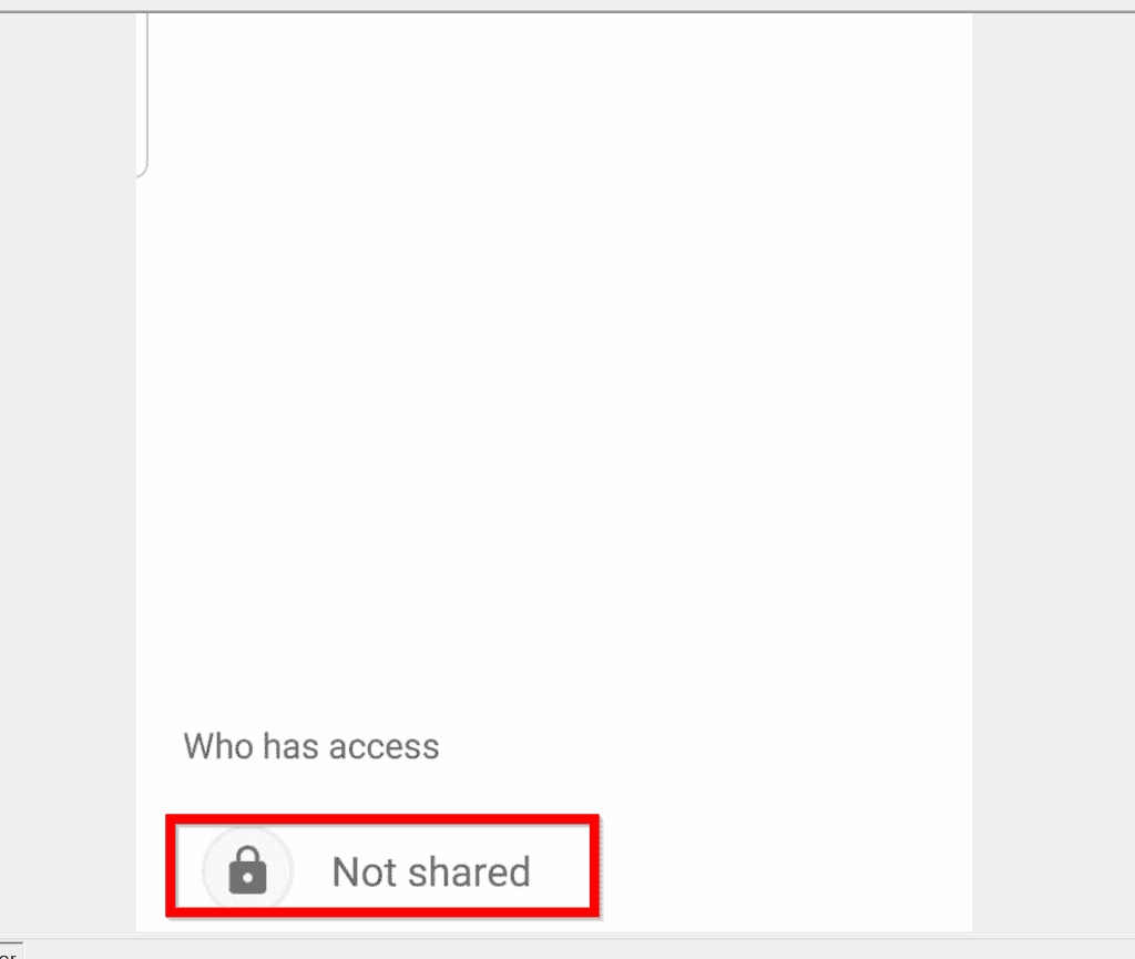 Comment annuler le partage d'un document Google à partir de l'application Android