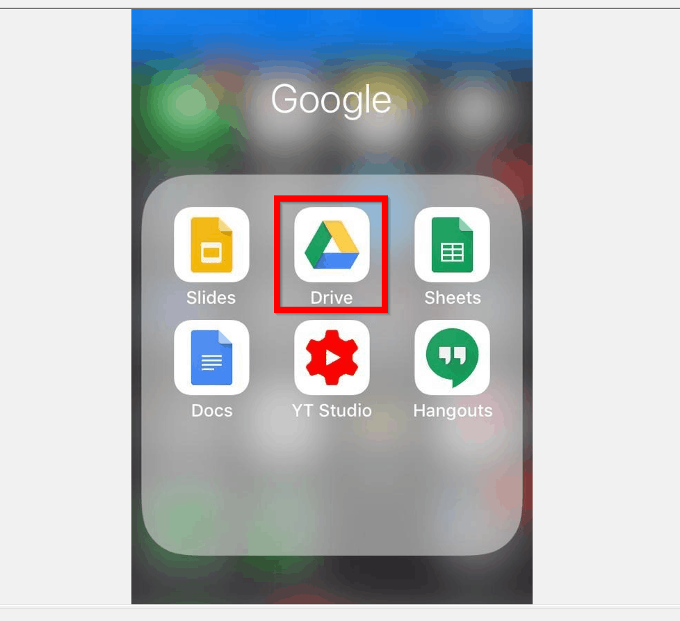 Comment annuler le partage d'un document Google à partir de l'application iPhone