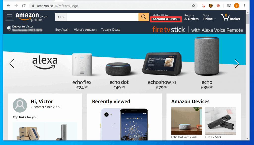 Comment partager une liste de souhaits Amazon à partir d'un PC (Amazon.com)