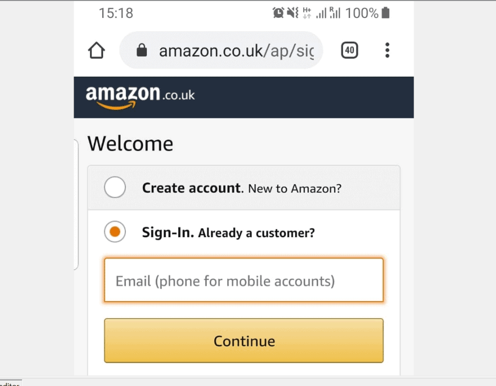 Comment vérifier le solde de la carte-cadeau Amazon à partir du navigateur de votre smartphone