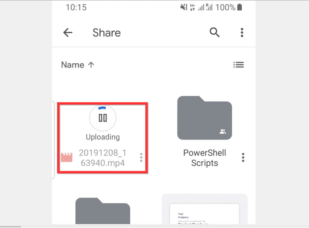 Comment télécharger une vidéo sur Google Drive depuis Android