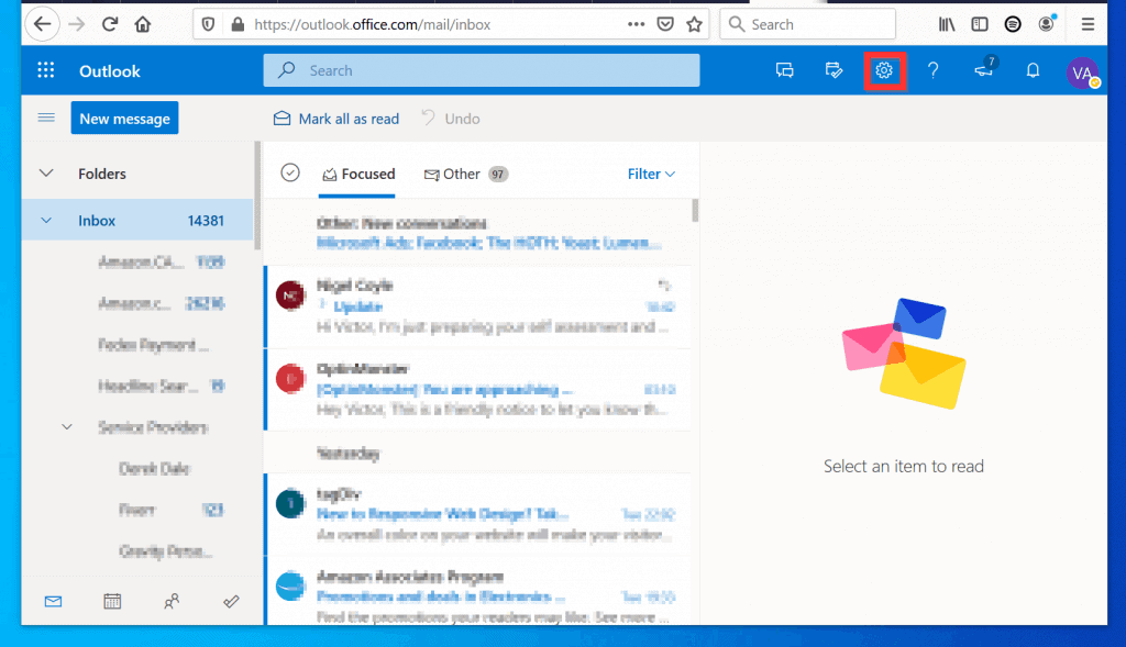 Comment changer la signature dans Outlook 365 à partir d'un bureau