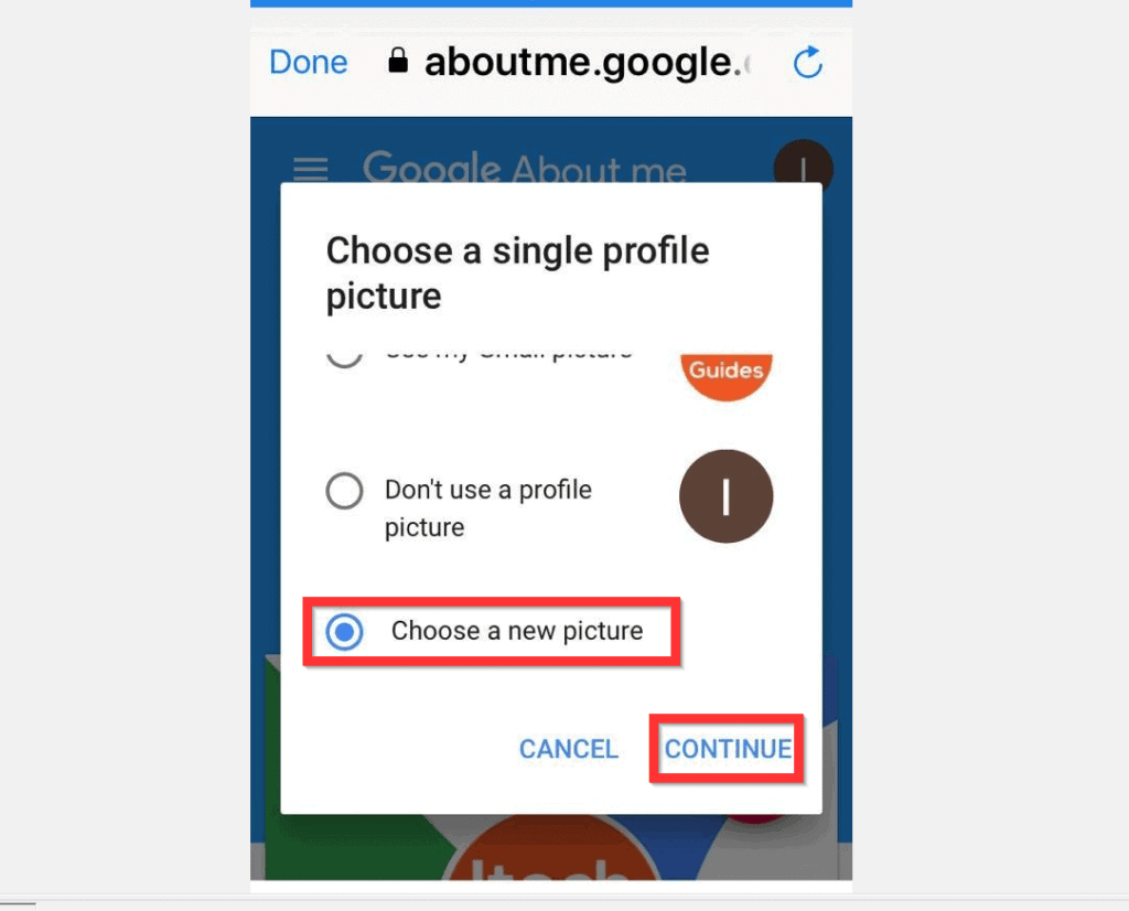 Comment changer l'image de profil YouTube à partir de l'application iPhone