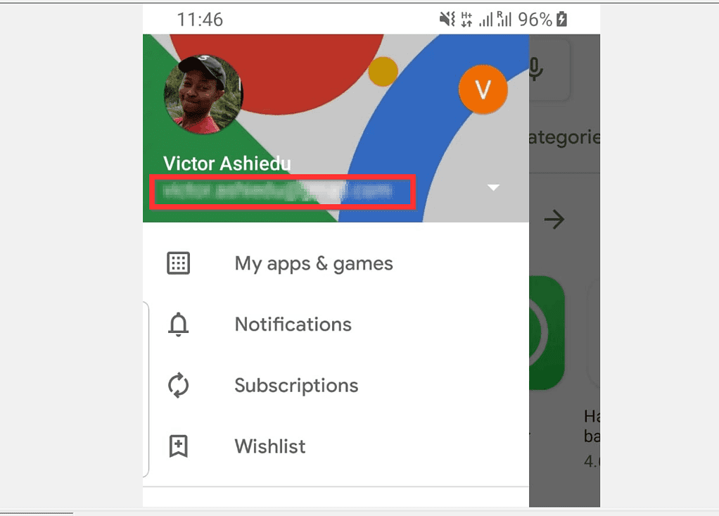 Comment se déconnecter de Google Play à partir d'Android