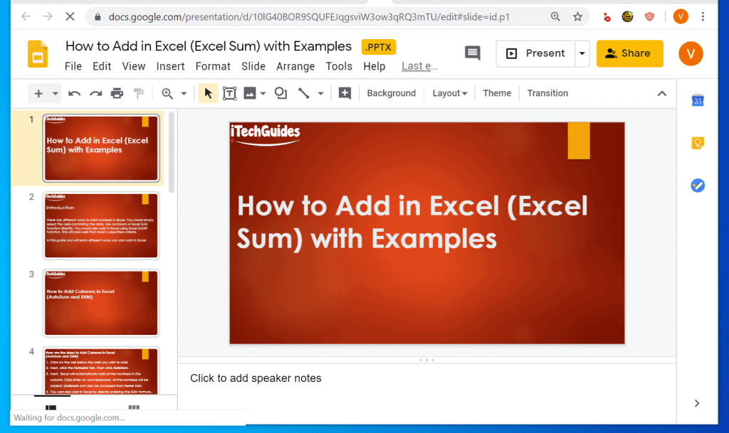 Comment convertir PowerPoint en diapositives Google (convertir PowerPoint existant dans Google Drive)