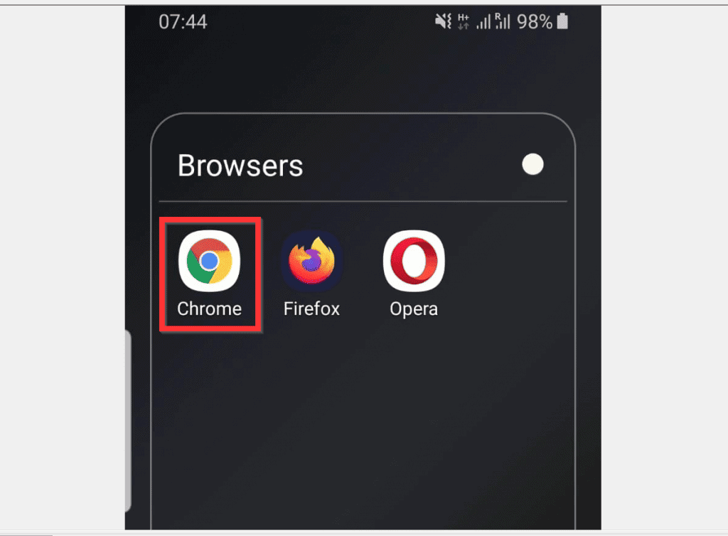 Comment changer la langue dans Google Chrome (Android) 