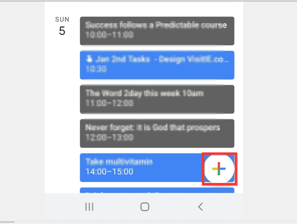 Comment envoyer une invitation Google Agenda depuis l'application Android