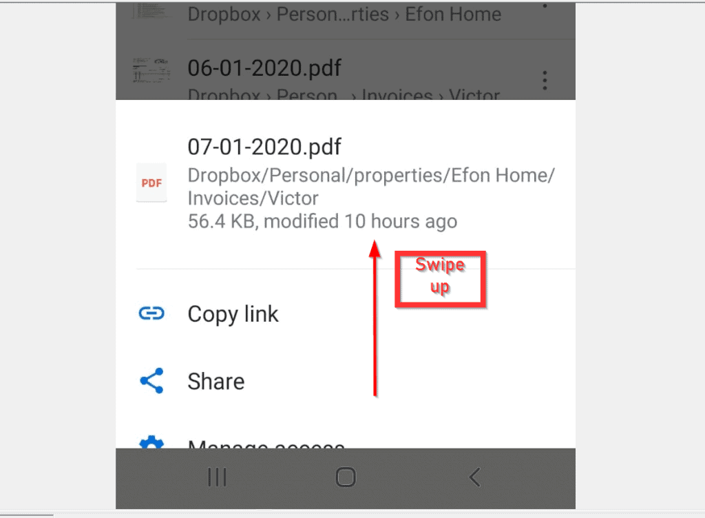 Comment télécharger depuis Dropbox depuis Android