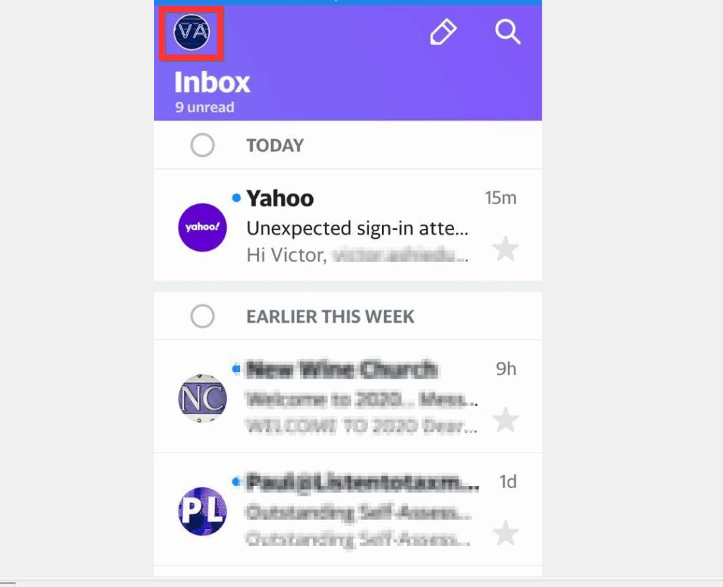 Comment changer le mot de passe Yahoo Mail iPhone