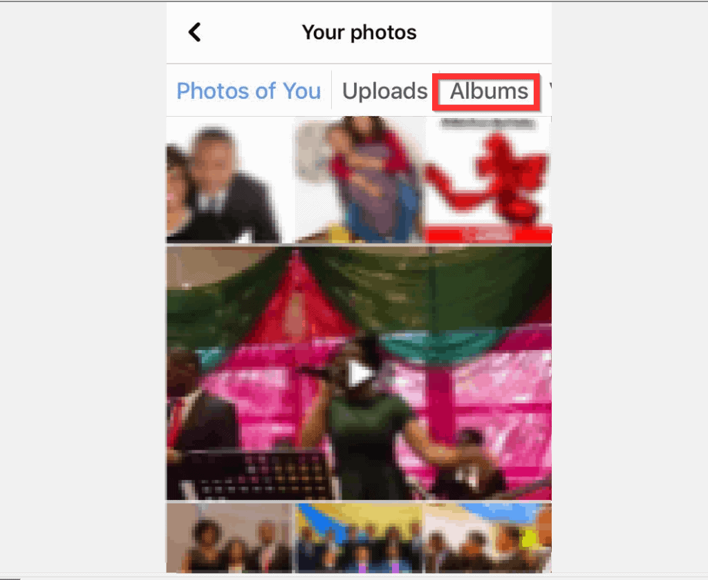 Comment masquer des photos sur Facebook à partir de l'application iPhone