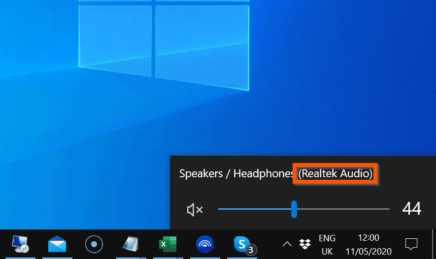 Comment réinstaller les pilotes audio sur Windows 10 - étape 1 : Trouver le nom du périphérique audio sur Windows 10