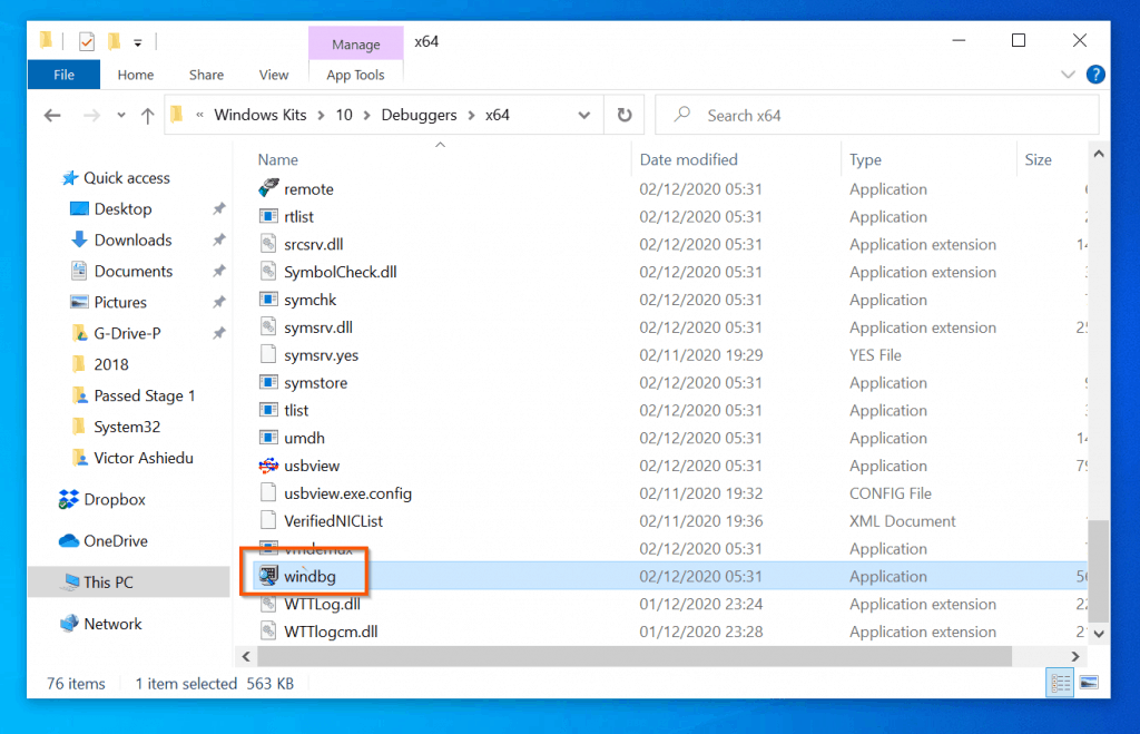Comment ouvrir et lire le journal des plantages de Windows 10 avec l'outil de débogage de Windows