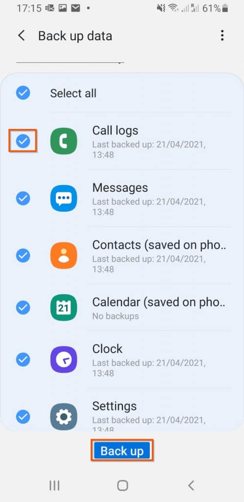 Sauvegardez les données de votre téléphone avec Samsung Cloud