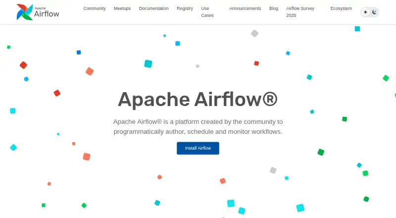 Apache Airflow screenshot