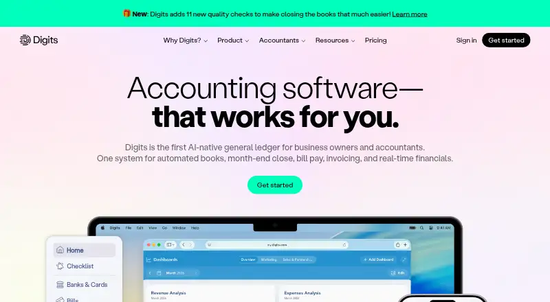 Digits screenshot