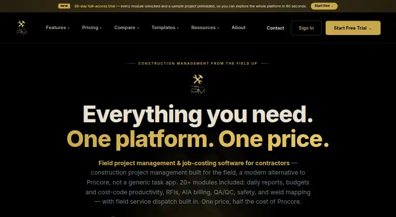 Field PM screenshot