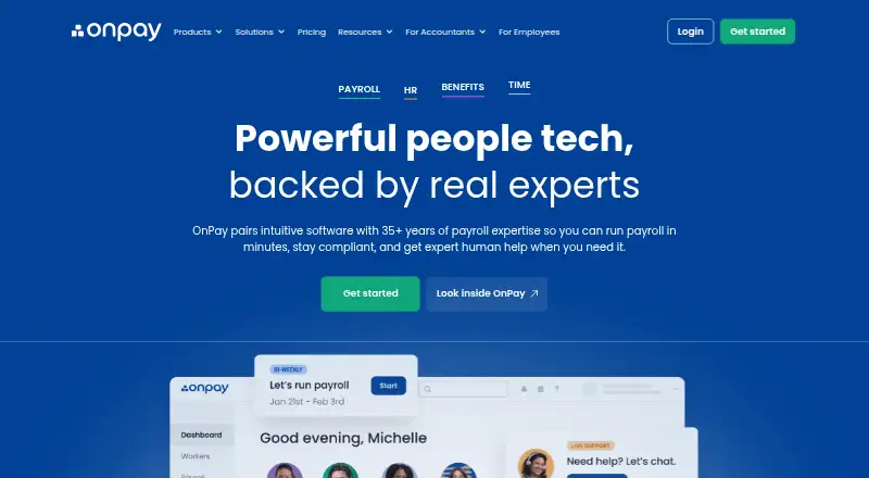 OnPay screenshot