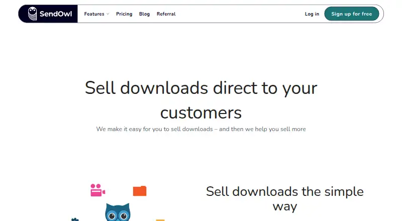 SendOwl screenshot