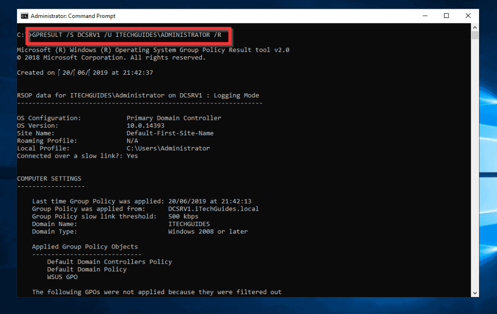 gpresult-command-syntax-parameters-examples