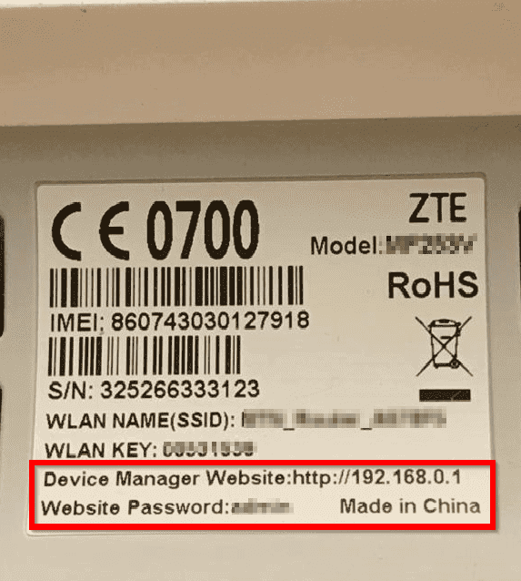 how to get a wifi password with ip address