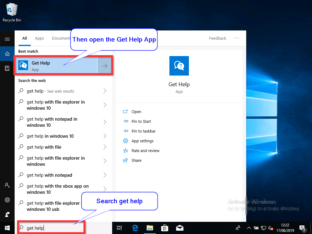 How To Get Help In Windows N Lates Windows 10 Update