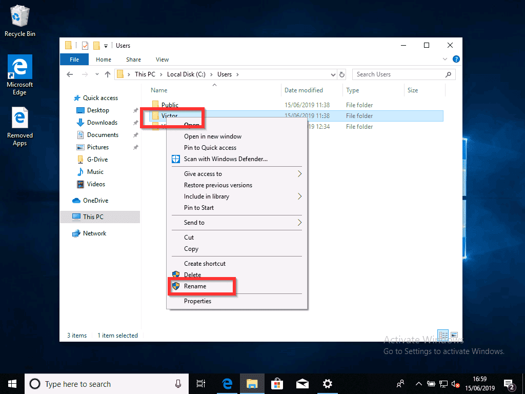 rename multiple folders windows 10