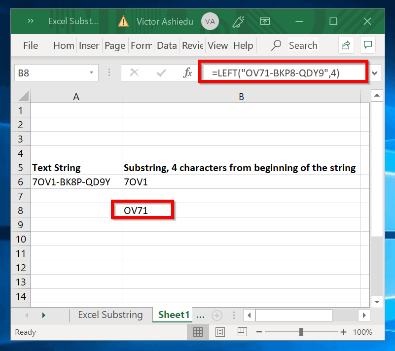 Excel Substring  How to Get  Extract  Substring in Excel - 18