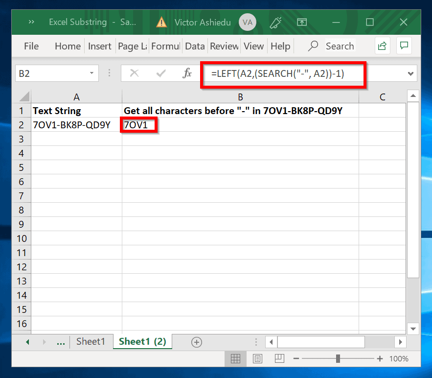 Excel Substring  How to Get  Extract  Substring in Excel - 74
