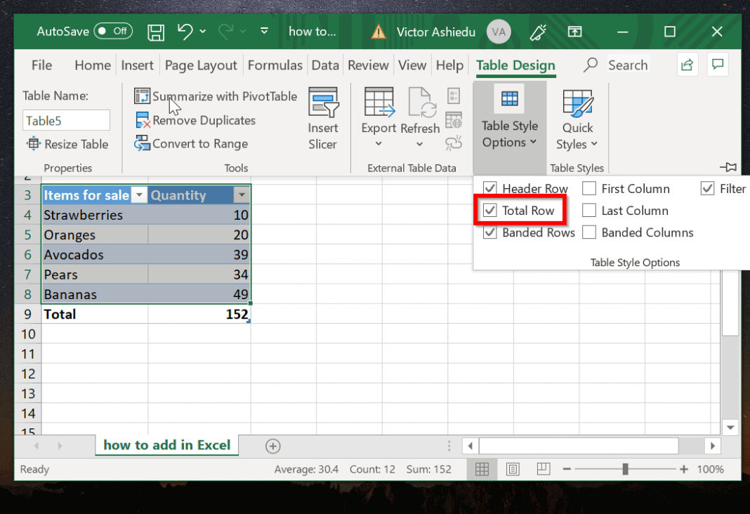 How To Add In Excel Excel Sum With Examples Itechguides