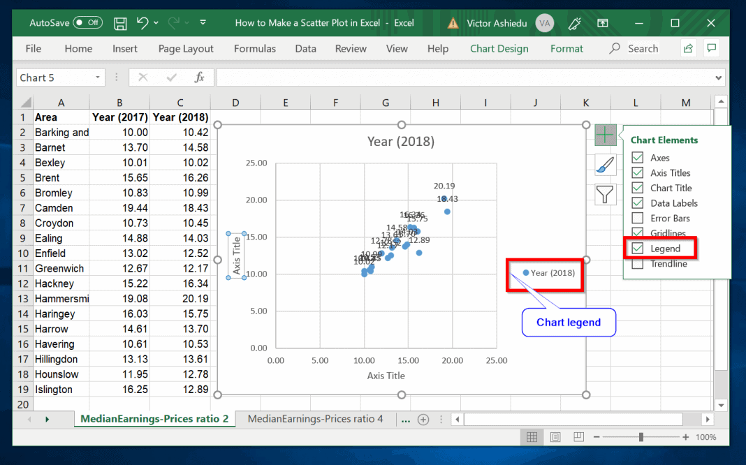 how do i add a series to a scatter chart in excel