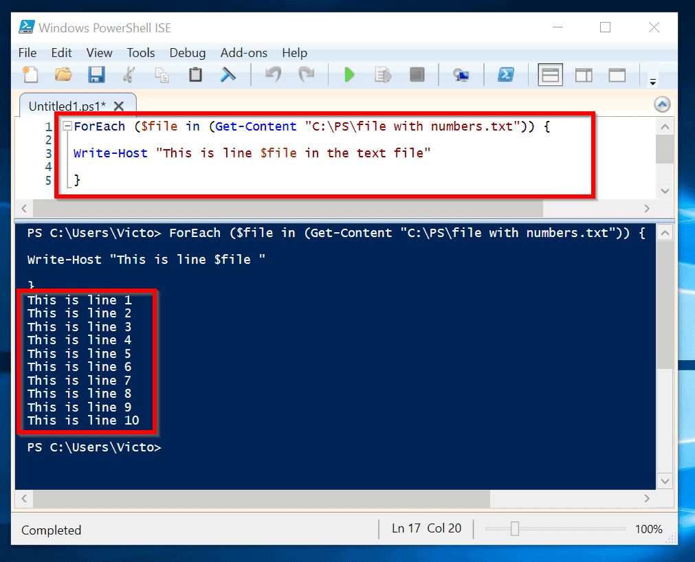 Foreach In File Powershell How To Iterate The Content Of A Text File 