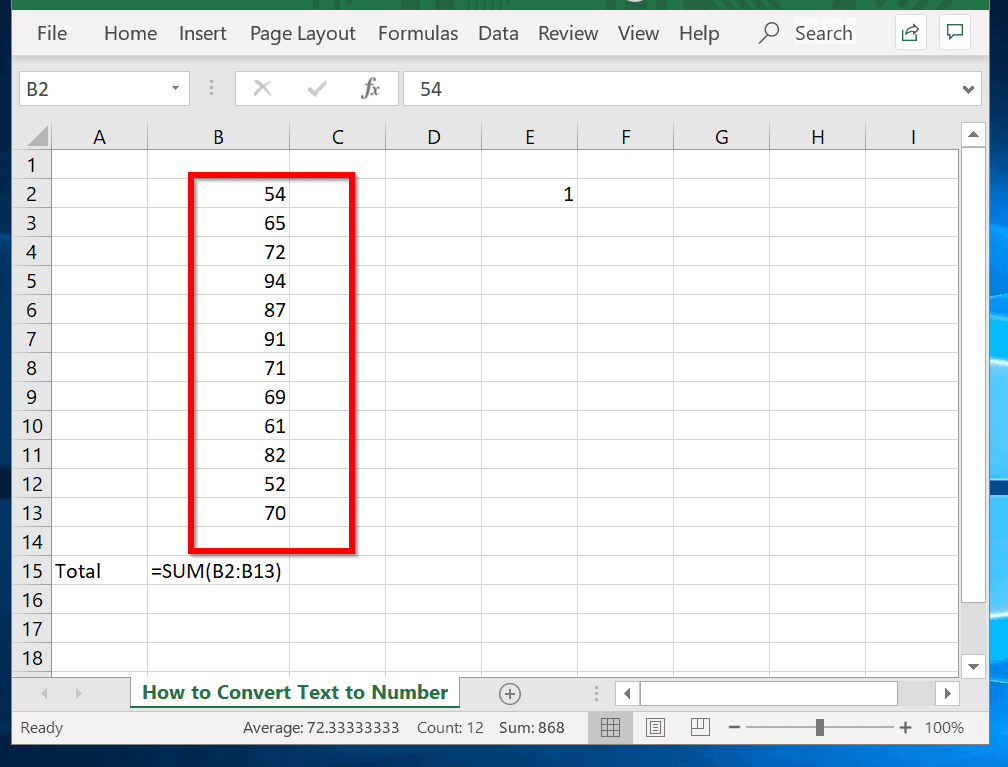 4 Ways to Convert Text to Number in Excel - 16