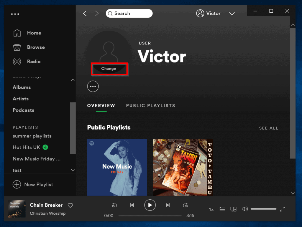 How To Change Profile Picture On Spotify Windows 10 And Android Apps