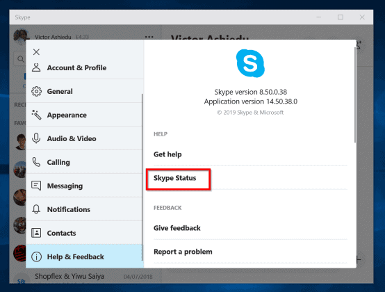 how to share screen on skype without taskbar
