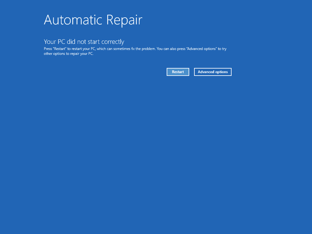 no hard disk activity booting windows 10