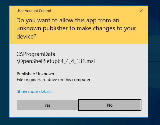 windows 7 turn off windows features on standard accounts