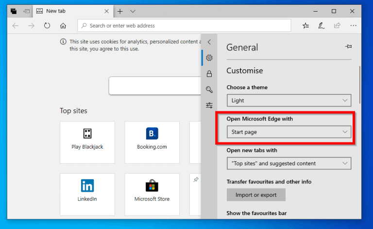 Set Homepage in Edge (Microsoft Edge) From Settings or Group Policy